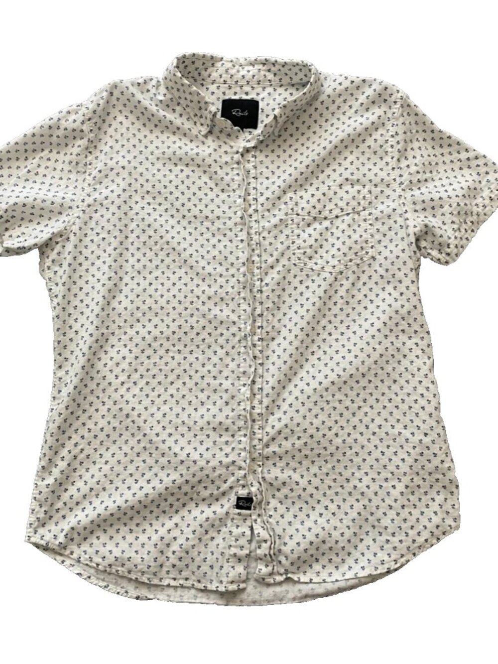 Rails Floral Short Sleeve Button Down Shirt